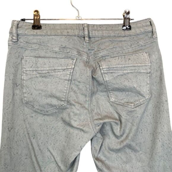 Comptoir des Cotonniers The Jeans Limited Edition Denim Teal Marled Size Medium - Picture 5 of 11